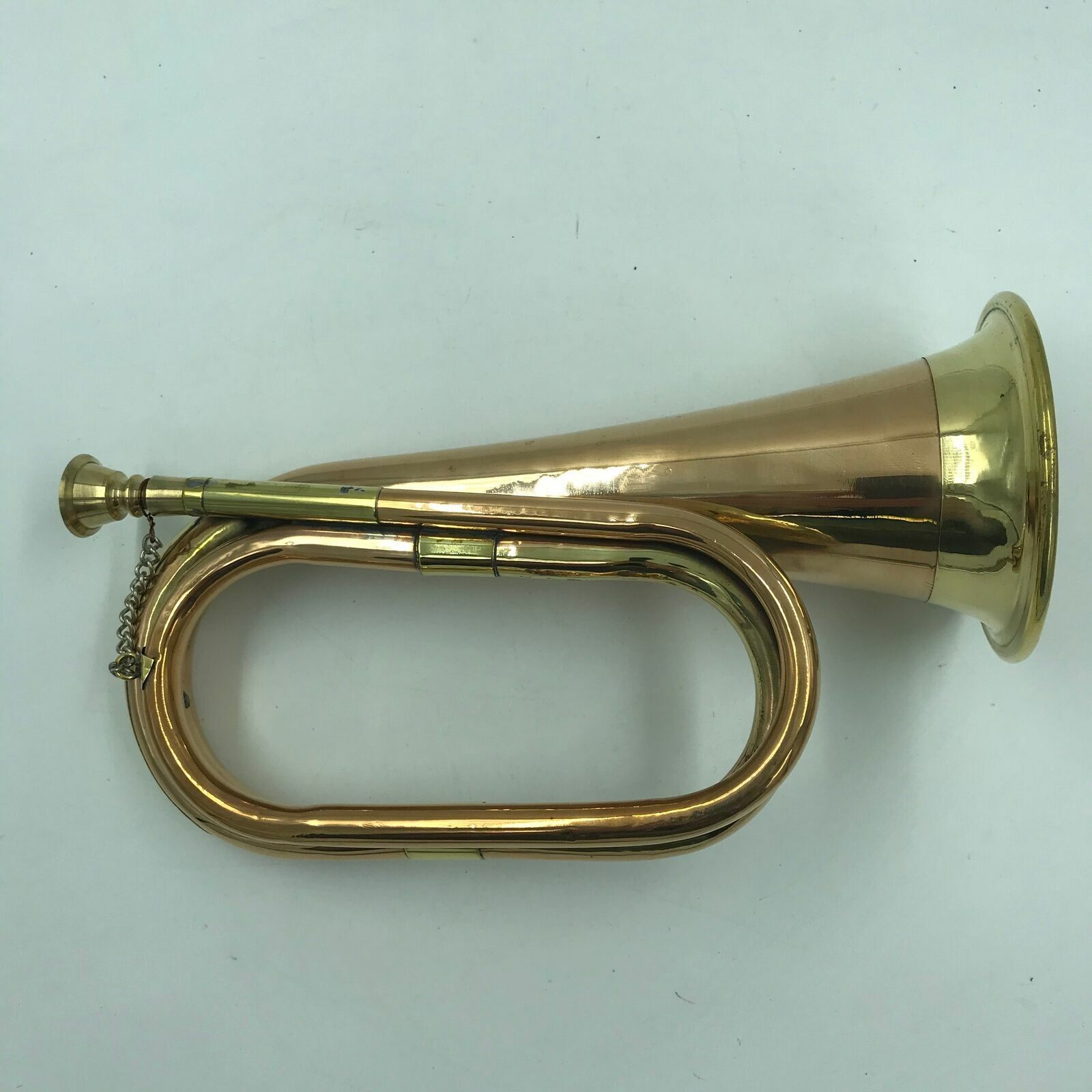 Brass Copper Army Cavalry Trumpet Bugle Retro Musical Instrument